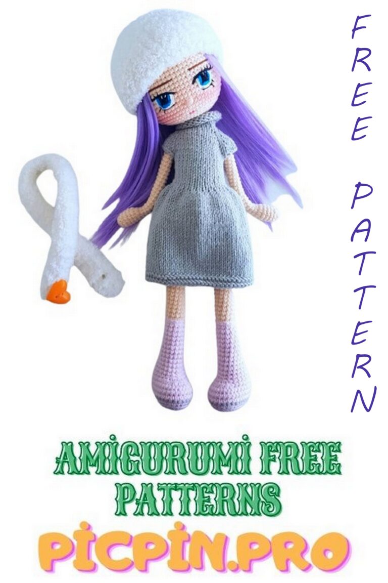 Bella Doll Amigurumi Free Crochet Pattern