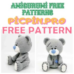 Cute Teddy Bear Amigurumi Free Crochet Pattern – Amigurumi – Picpin.pro