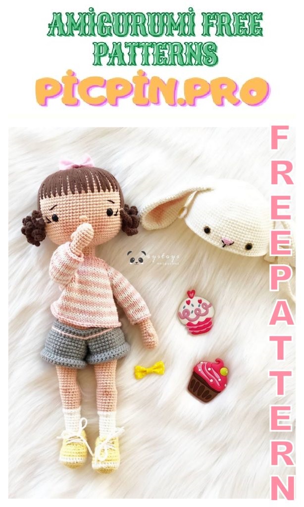 Lolita Doll Amigurumi Free Crochet Pattern