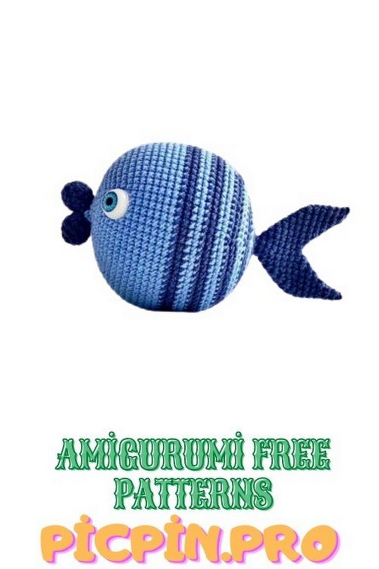 Cute Puffer Fish Amigurumi Free Crochet Pattern