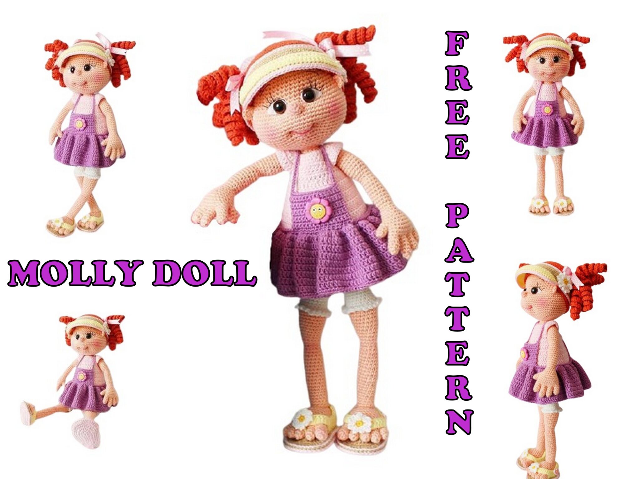 Molly Doll Amigurumi Free Crochet Pattern Amigurumi Picpinpro