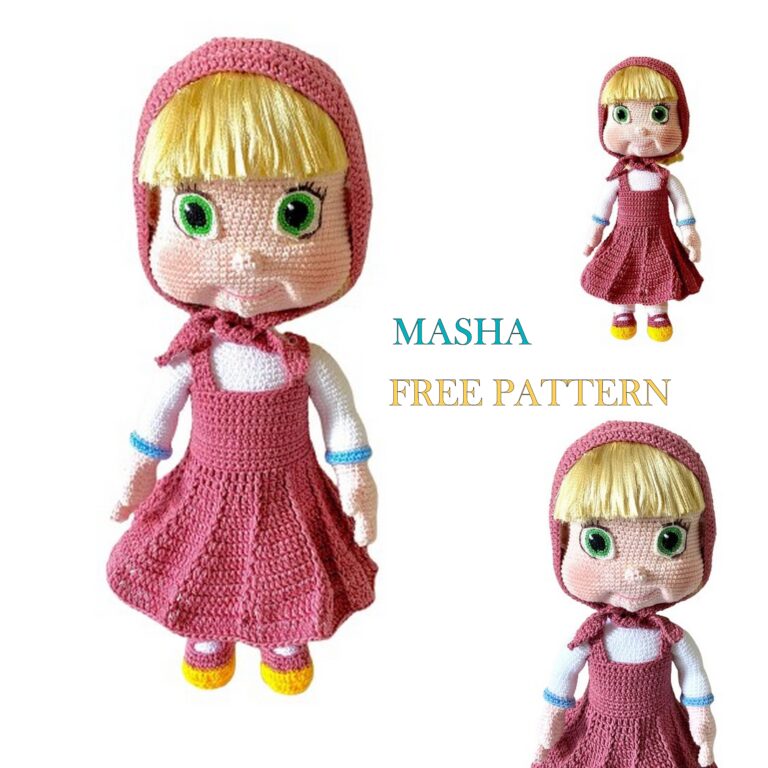 Masha Amigurumi Free Pattern