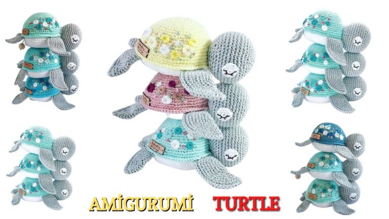 Caretta Caretta Turtle Amigurumi Free Crochet Pattern